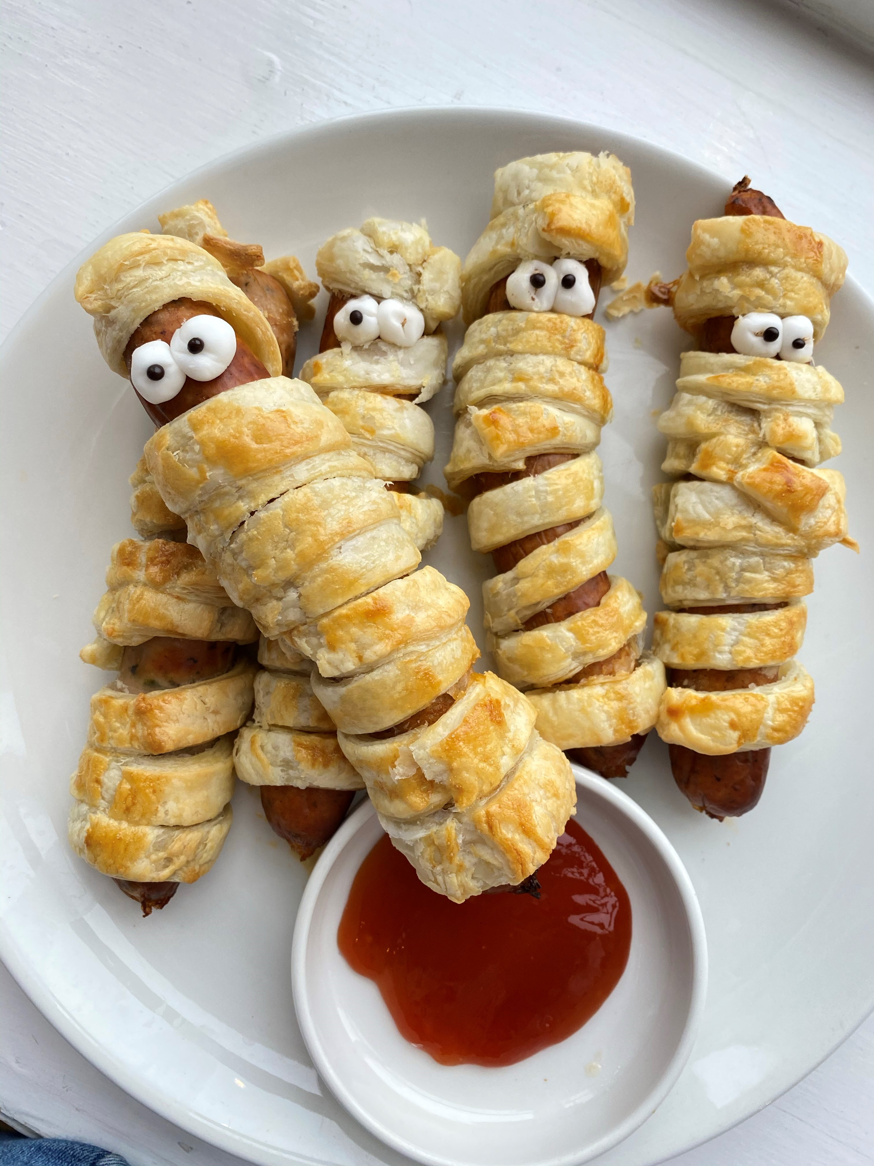 Halloween Recipes Sausage Mummies Recipe Trigon Hotels